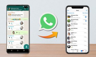 How to Move WhatsApp Data from Android Phone to iPhone 13/12/11