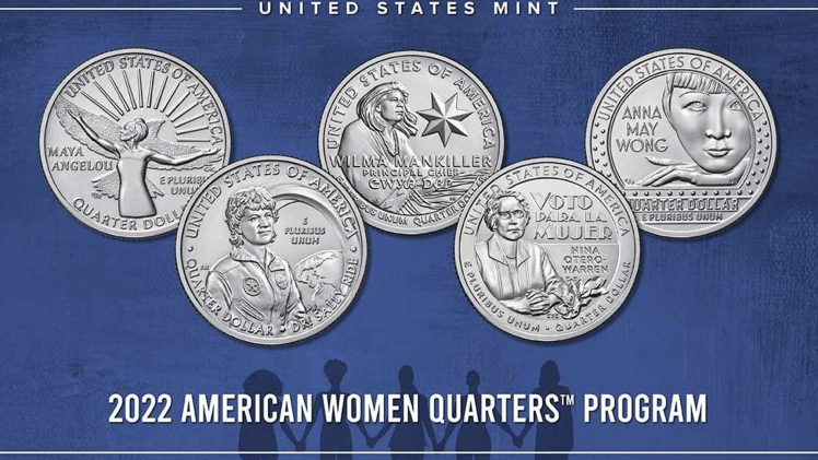 What will the American Women Quarters Program cover in 2022?