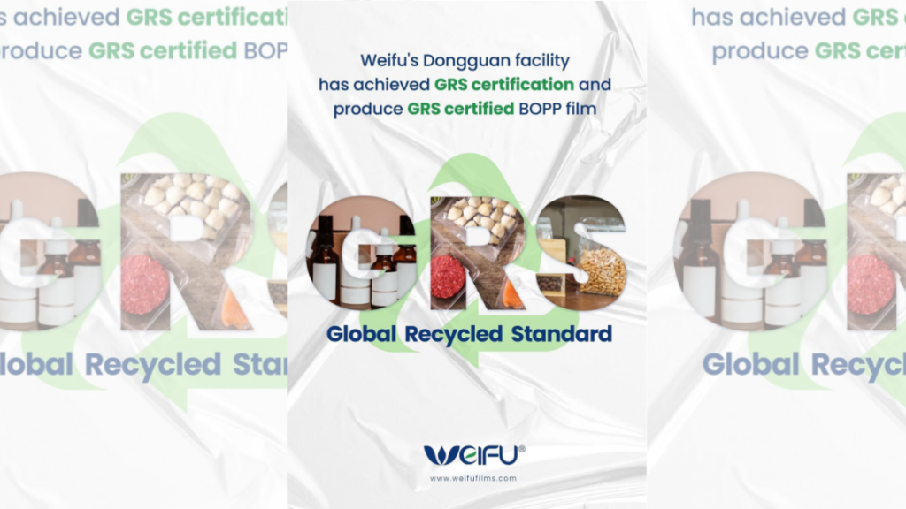 How Does Global Recycled Standard Apply to Packaging Material and BOPP Film?