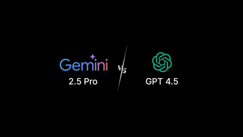 GPT-4.5 API vs Gemini 2.5 API Performance Comparison Which One Is Best for Your Project