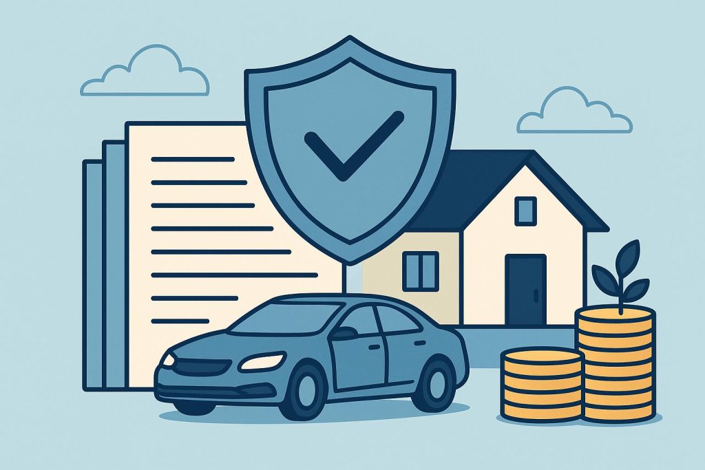 Centerville Insurance policy documents and house keys symbolizing comprehensive coverage options