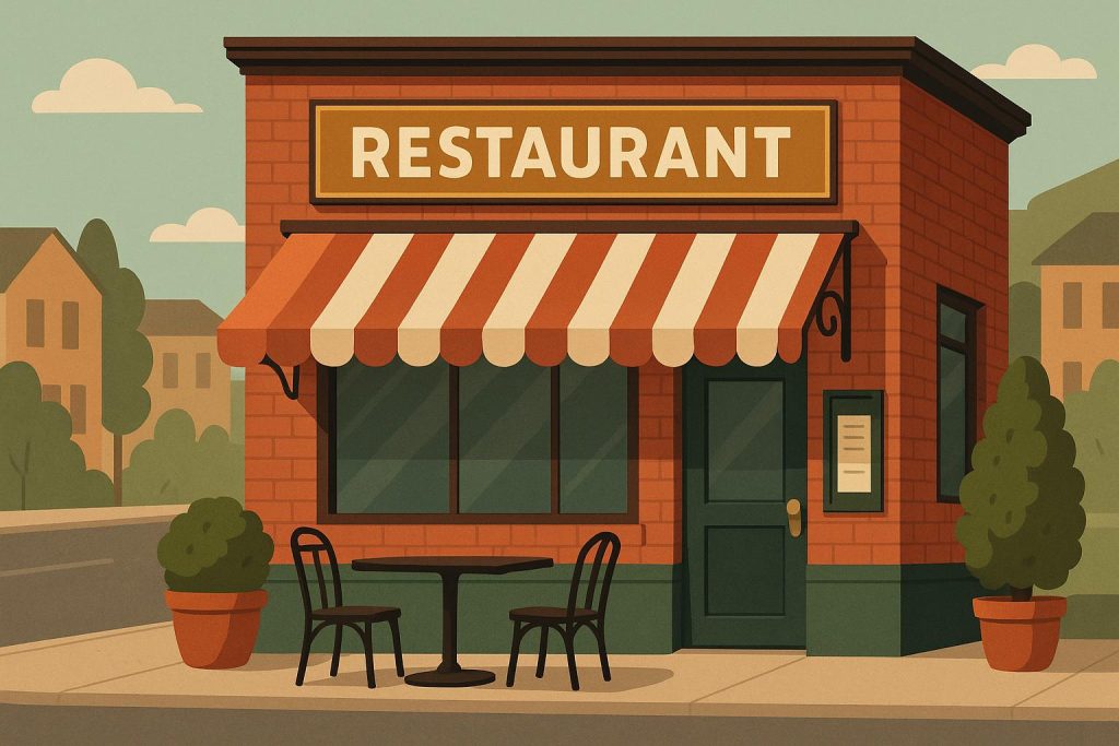 Lucky Chopra: Designing Restaurant Operations for Neighborhood Fit Modern restaurant interior reflecting Lucky Chopra’s neighborhood-focused design approach.