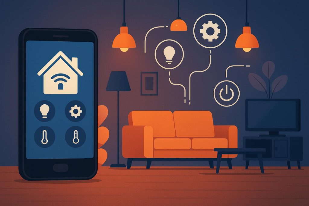 Smart home devices synchronized for advanced home automation routines and efficient living