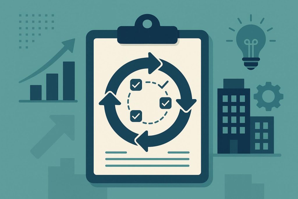 Rotational program workflow diagram illustrating Sydney Palmer’s start-to-finish strategy