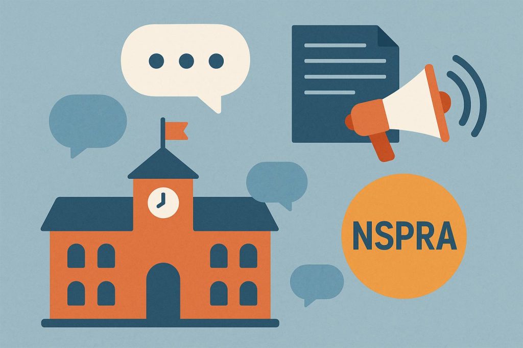 Renae Bryant promoting school communication strategies at NSPRA conference