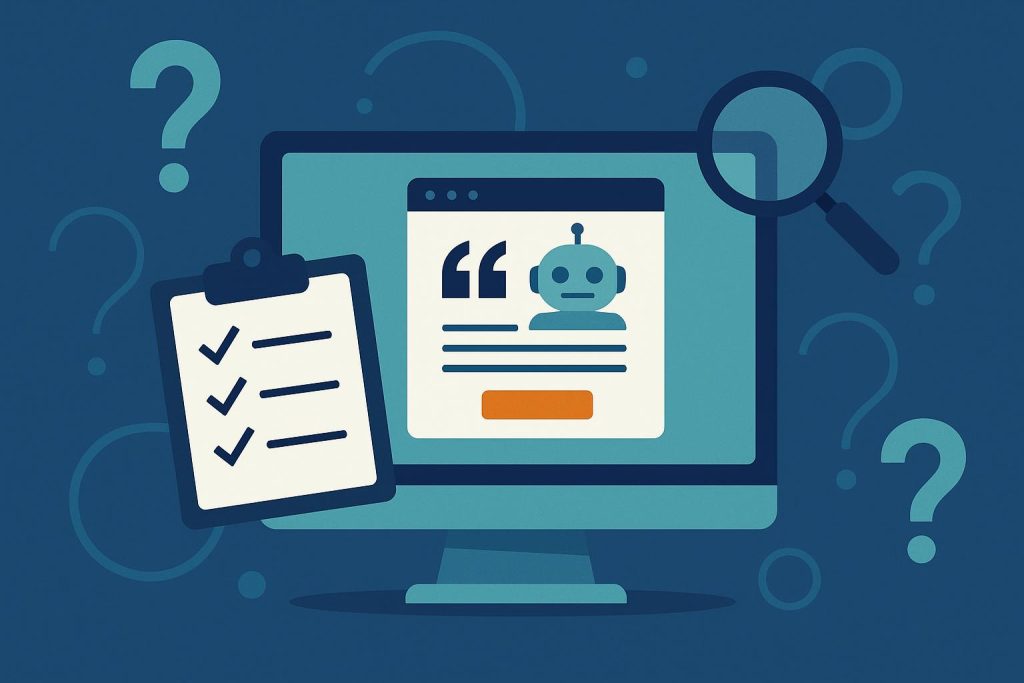 10 Questions to Ask Before Buying AI-Powered Quoting Software AI-powered quoting software dashboard with analytics and pricing tools displayed on a computer screen